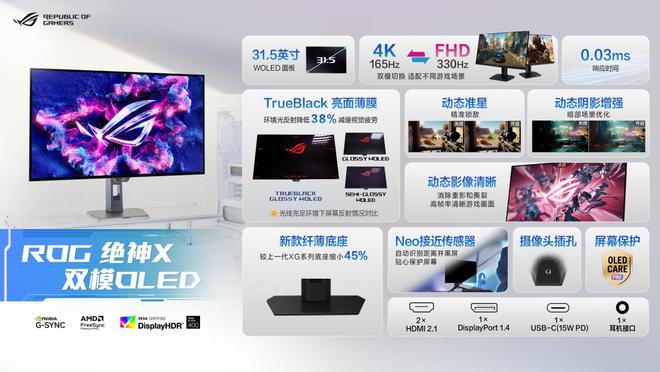 O姬x初音未来版电竞显示器双模新品闪耀登场开元棋牌试玩BW2025 ROG绝神 R(图12)